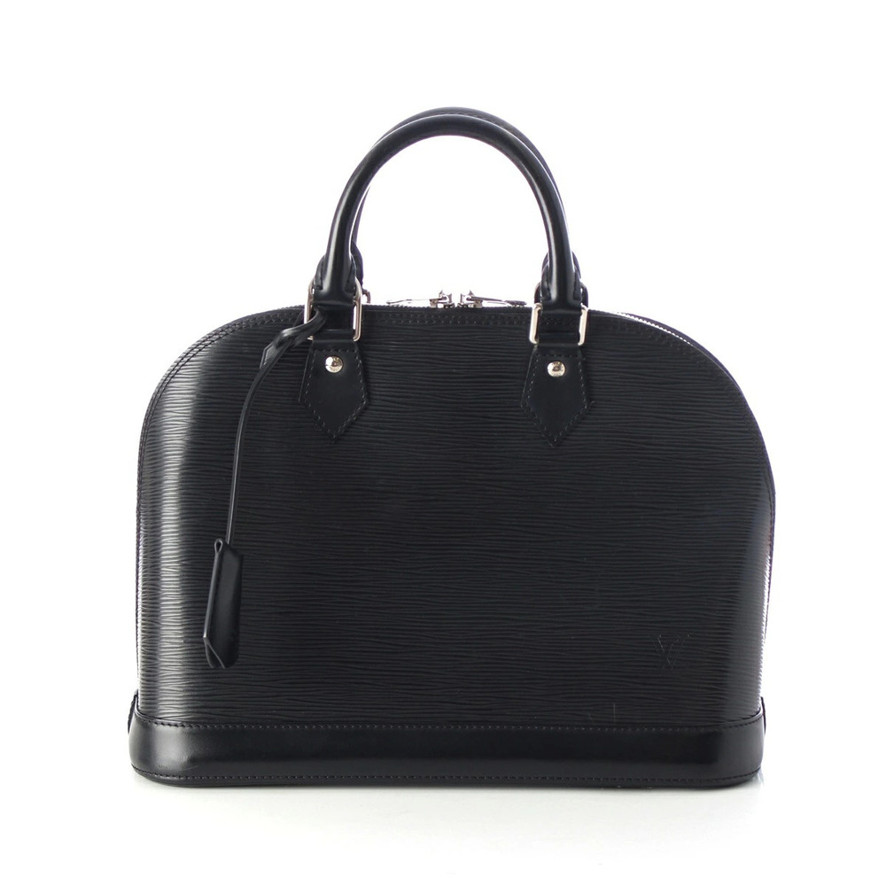 Louis Vuitton Alma Epi Leather Handbag Noir Black